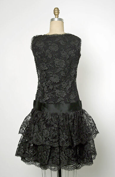 Evening ensemble, House of Balenciaga (French, founded 1937), cotton, silk, French