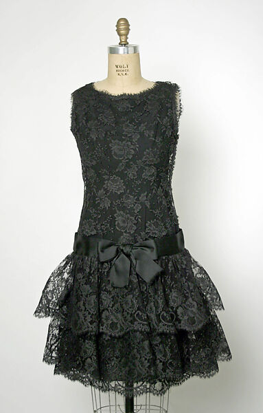 Evening ensemble, House of Balenciaga (French, founded 1937), cotton, silk, French