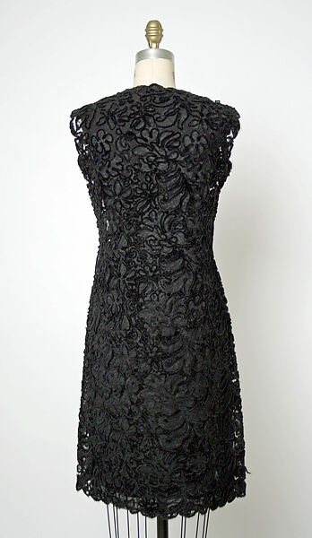 Evening dress, House of Balenciaga (French, founded 1937), nylon, French