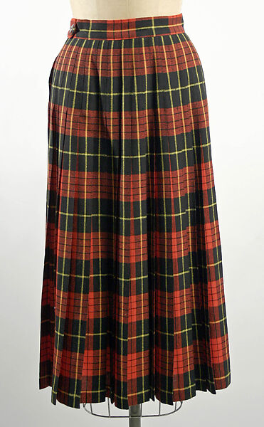 Skirt, wool, American 