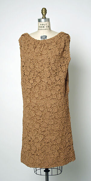 Evening dress, House of Balenciaga (French, founded 1937), cotton, French 