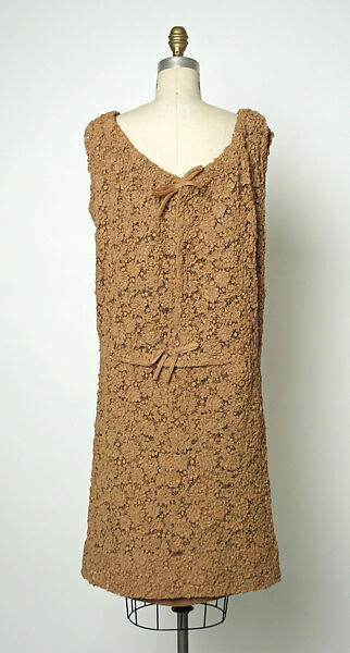 Evening dress, House of Balenciaga (French, founded 1937), cotton, French