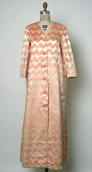 Evening dress, House of Balenciaga (French, founded 1937), silk, French 