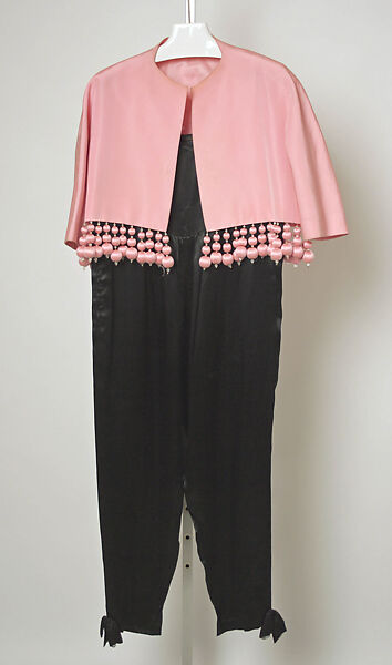 Ensemble, House of Balenciaga (French, founded 1937), silk, French