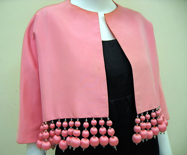 Ensemble, House of Balenciaga (French, founded 1937), silk, French