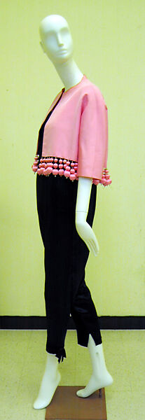 Ensemble, House of Balenciaga (French, founded 1937), silk, French