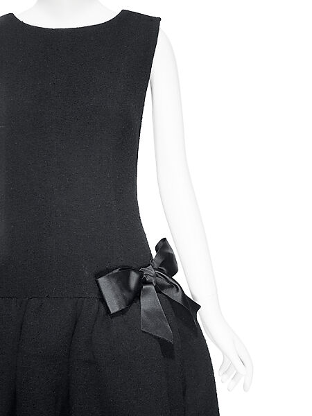 Cocktail dress, House of Balenciaga (French, founded 1937), wool, French