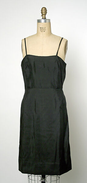 Cocktail dress, House of Balenciaga (French, founded 1937), wool, French