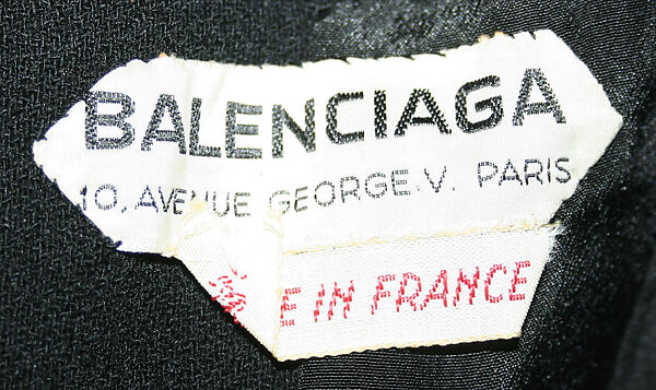 Cocktail dress, House of Balenciaga (French, founded 1937), wool, French