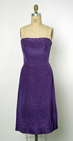 Dress, House of Balenciaga (French, founded 1937), wool, French