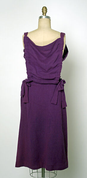Dress, House of Balenciaga (French, founded 1937), wool, French