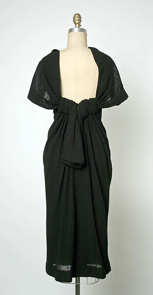 Dress, House of Balenciaga (French, founded 1937), wool, French