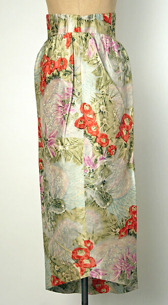 Evening ensemble, House of Balenciaga (French, founded 1937), silk, French