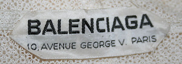 Evening dress, House of Balenciaga (French, founded 1937), silk, French