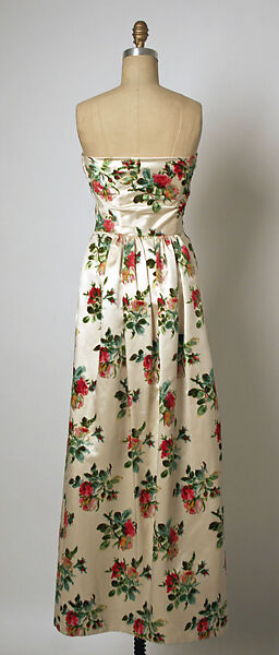 Evening ensemble, House of Balenciaga (French, founded 1937), silk, French