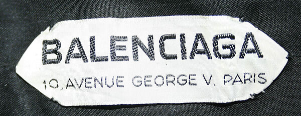Evening ensemble, House of Balenciaga (French, founded 1937), silk, nylon (probably), French