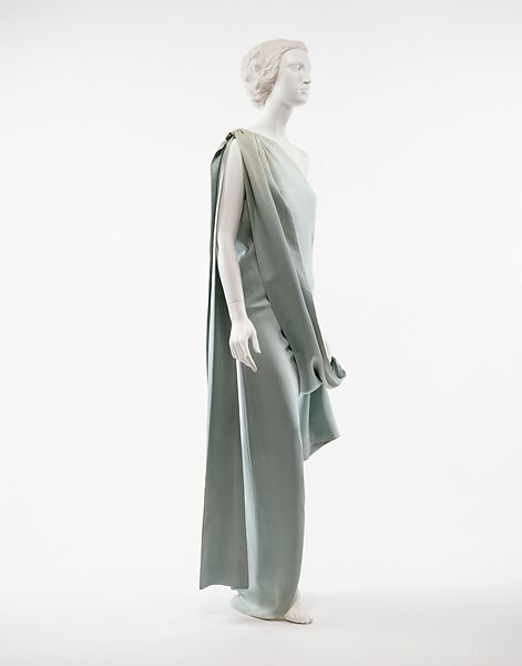 Evening dress, House of Balenciaga (French, founded 1937), silk, French