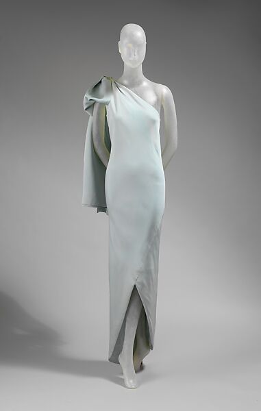 Evening dress, House of Balenciaga (French, founded 1937), silk, French 
