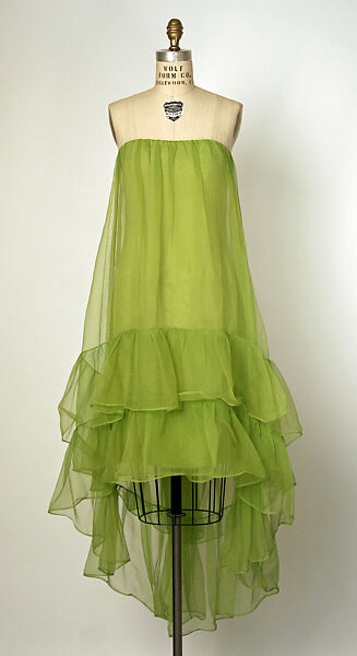 Cocktail ensemble, House of Balenciaga (French, founded 1937), silk, French