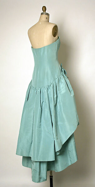 Evening dress, House of Balenciaga (French, founded 1937), silk, French
