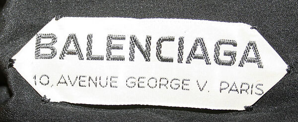 Dress, House of Balenciaga (French, founded 1937), [no medium available], French