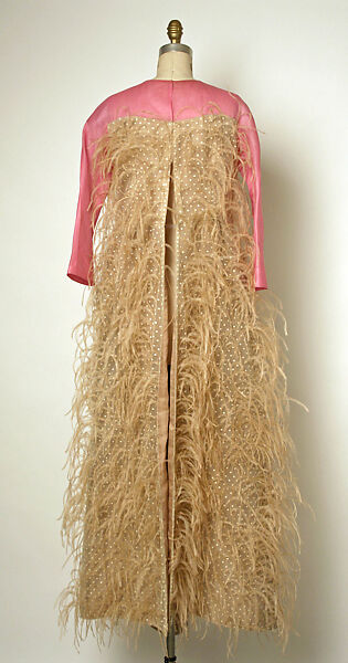 Evening coat, House of Balenciaga (French, founded 1937), silk, French