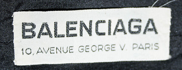 Evening dress, House of Balenciaga (French, founded 1937), silk, French
