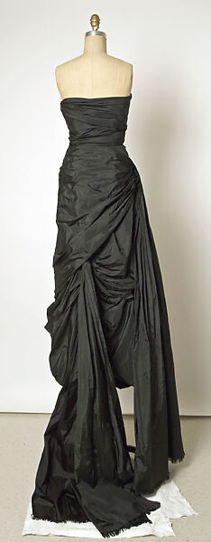 Evening dress, House of Balenciaga (French, founded 1937), silk, French