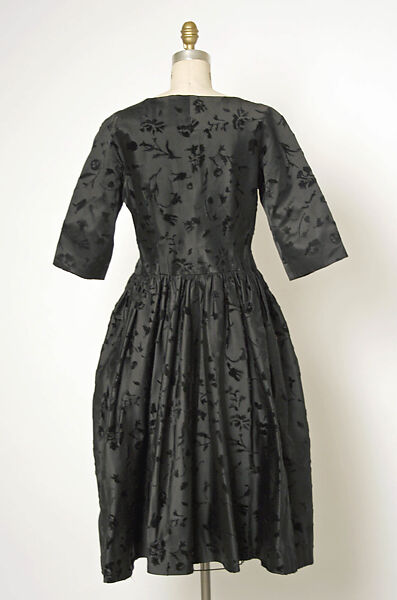 Dress, House of Balenciaga (French, founded 1937), silk, French