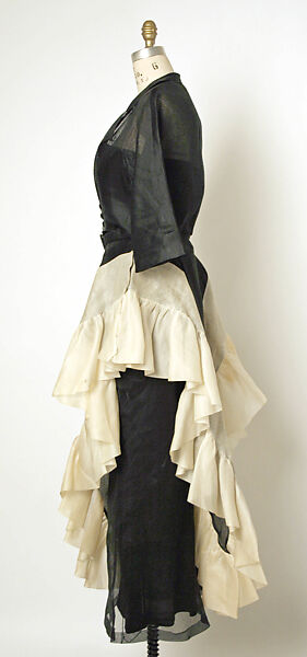 Evening ensemble, House of Balenciaga (French, founded 1937), cotton, French