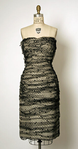 Evening dress, EISA (Spanish), silk, Spanish