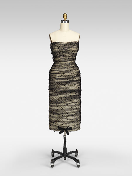 Evening dress, EISA (Spanish), silk, Spanish