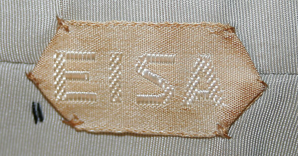 Evening dress, EISA (Spanish), silk, Spanish