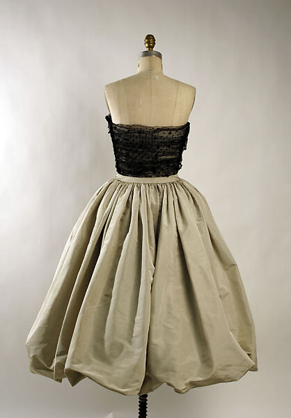 Evening dress, EISA (Spanish), silk, Spanish