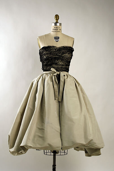 Evening dress, EISA (Spanish), silk, Spanish 