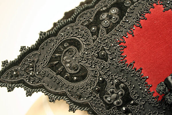 Evening bolero, House of Balenciaga (French, founded 1937), silk, cotton, wool, beading, French