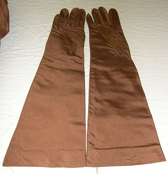 Evening ensemble, House of Balenciaga (French, founded 1937), silk, metallic, beads, rhinestones, French