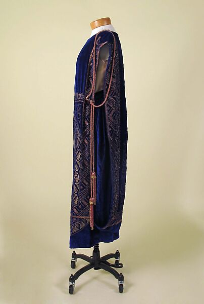 Evening dress, Callot Soeurs (French, active 1895–1937), silk, glass, metallic threads, plastic (cellophane), French