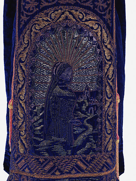 Evening dress, Callot Soeurs (French, active 1895–1937), silk, glass, metallic threads, plastic (cellophane), French