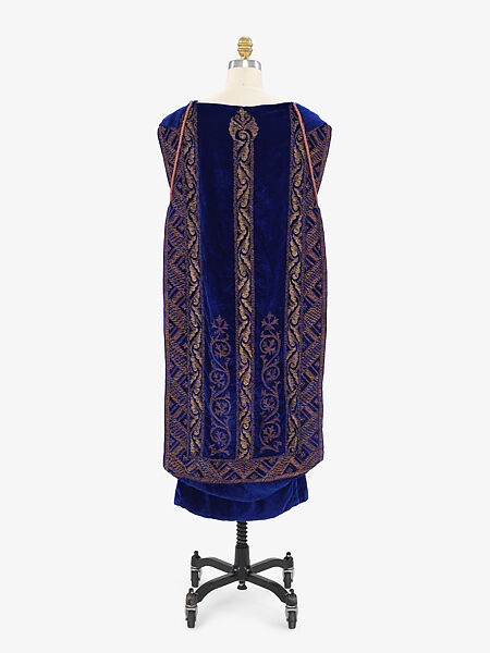 Evening dress, Callot Soeurs (French, active 1895–1937), silk, glass, metallic threads, plastic (cellophane), French