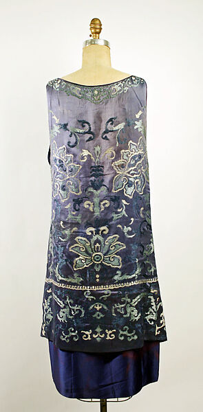 Evening dress, Callot Soeurs (French, active 1895–1937), silk, French