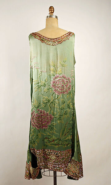 Dress, Callot Soeurs (French, active 1895–1937), silk, metal thread, French