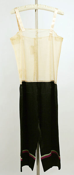 Loungewear, Callot Soeurs (French, active 1895–1937), silk, French