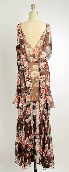 Ensemble, House of Patou (French, founded 1914), silk, fur, French