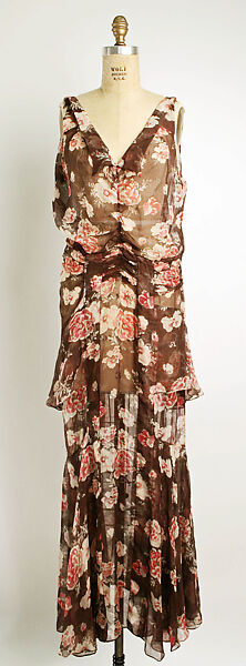 Ensemble, House of Patou (French, founded 1914), silk, fur, French