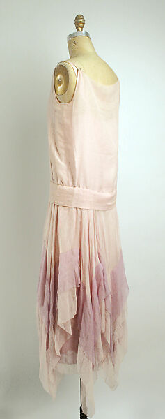 Evening dress, Attributed to Callot Soeurs (French, active 1895–1937), silk, French