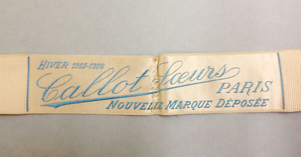 Evening dress, Callot Soeurs (French, active 1895–1937), silk, metallic, French