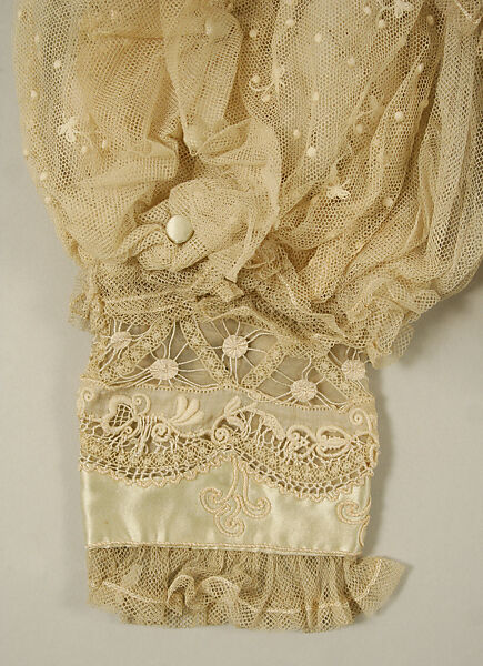 Blouse, cotton, silk, American or European