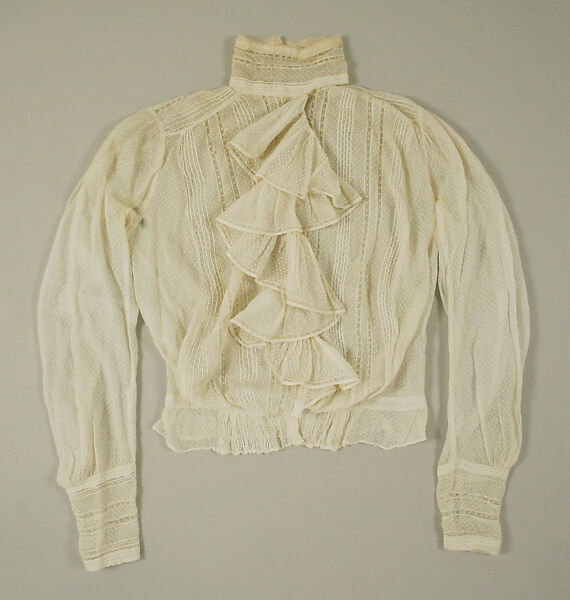 Blouse, cotton, American 