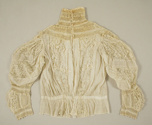 Shirtwaist, cotton, American